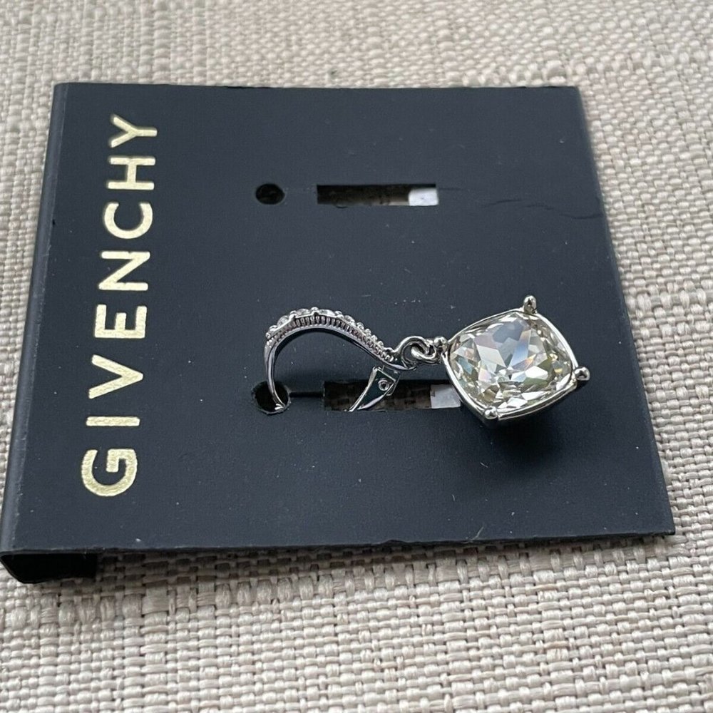 Givenchy Women Earrings Single Earring Jewelry Silver Tone Read Description - Picture 5 of 9